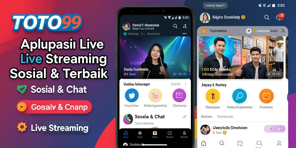 Tampilan antarmuka TOTO99 dengan fungsi Live Streaming yang menarik.