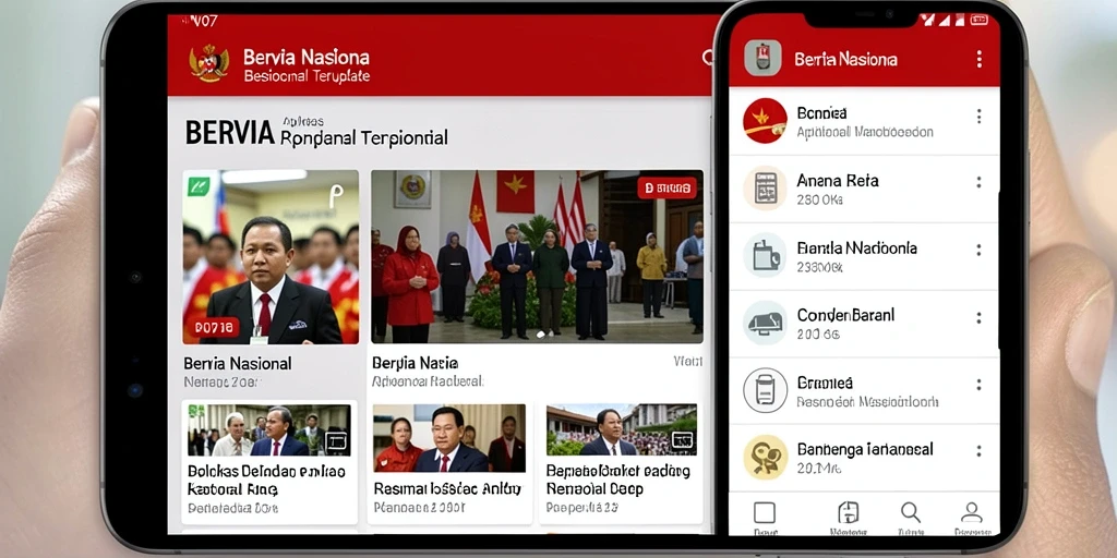 Tampilan antarmuka utama V07 yang sederhana dan informatif.