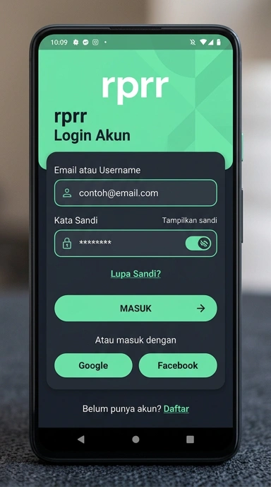 Masuk Akun rprr untuk Pengguna Android