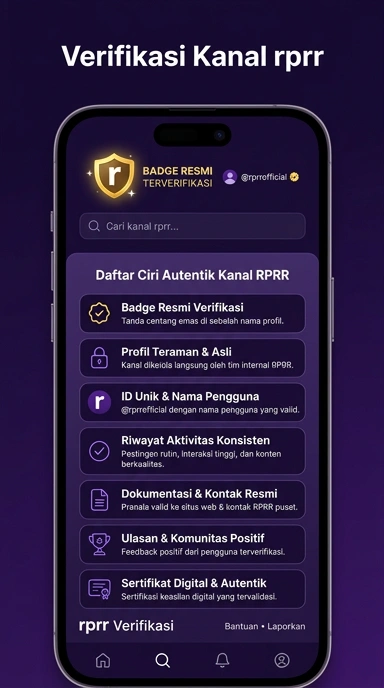 Kanal Resmi rprr untuk Pengguna Android Indonesia
